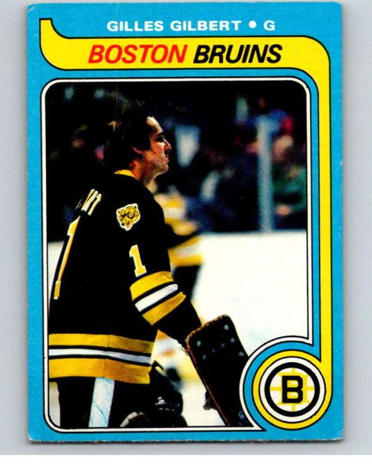 1979-80 Topps #209 Gilles Gilbert  Boston Bruins  V81866 Image 1