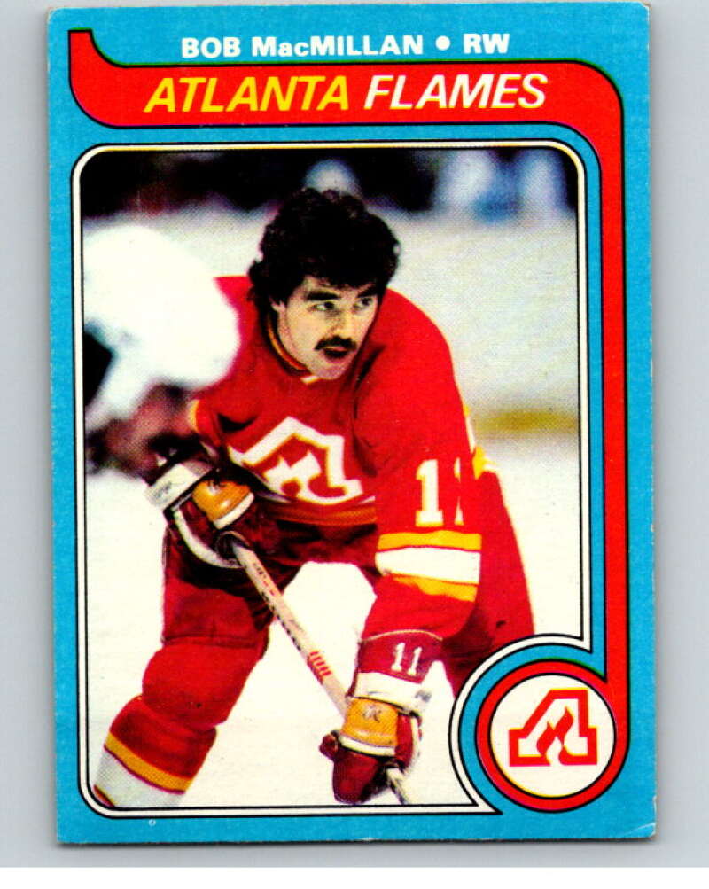 1979-80 Topps #210 Bob MacMillan  Atlanta Flames  V81868 Image 1