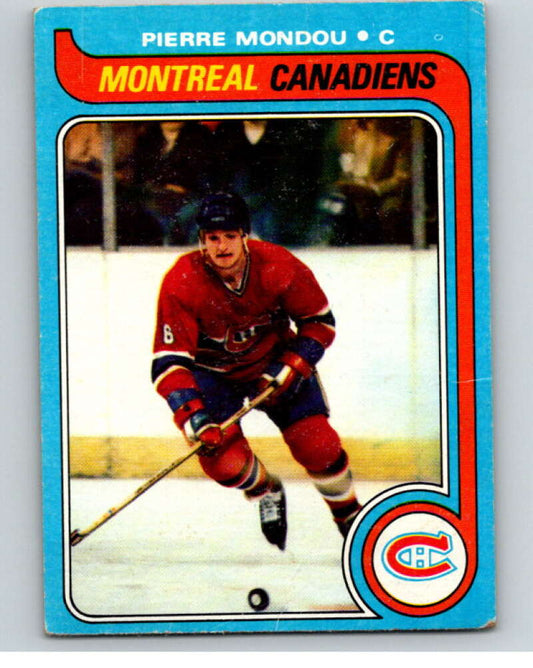 1979-80 Topps #211 Pierre Mondou  Montreal Canadiens  V81870 Image 1