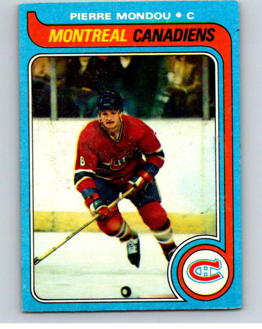 1979-80 Topps #211 Pierre Mondou  Montreal Canadiens  V81872 Image 1
