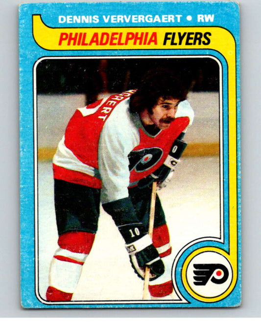 1979-80 Topps #214 Dennis Ververgaert  Philadelphia Flyers  V81881 Image 1