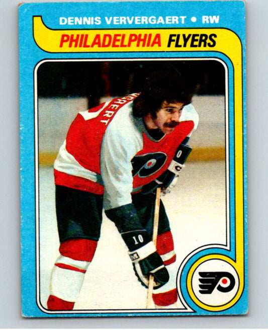 1979-80 Topps #214 Dennis Ververgaert  Philadelphia Flyers  V81882 Image 1