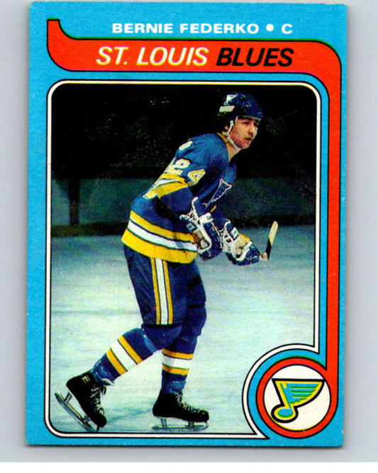 1979-80 Topps #215 Bernie Federko  St. Louis Blues  V81884 Image 1