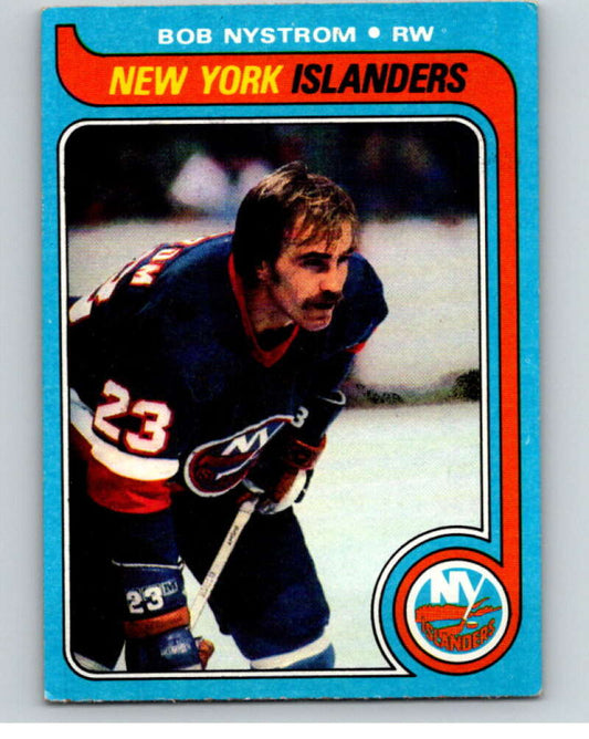1979-80 Topps #217 Bob Nystrom  New York Islanders  V81886 Image 1