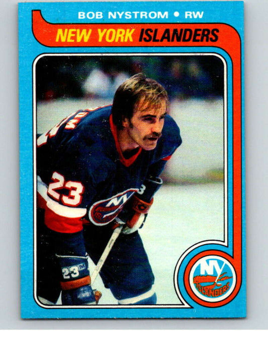 1979-80 Topps #217 Bob Nystrom  New York Islanders  V81888 Image 1