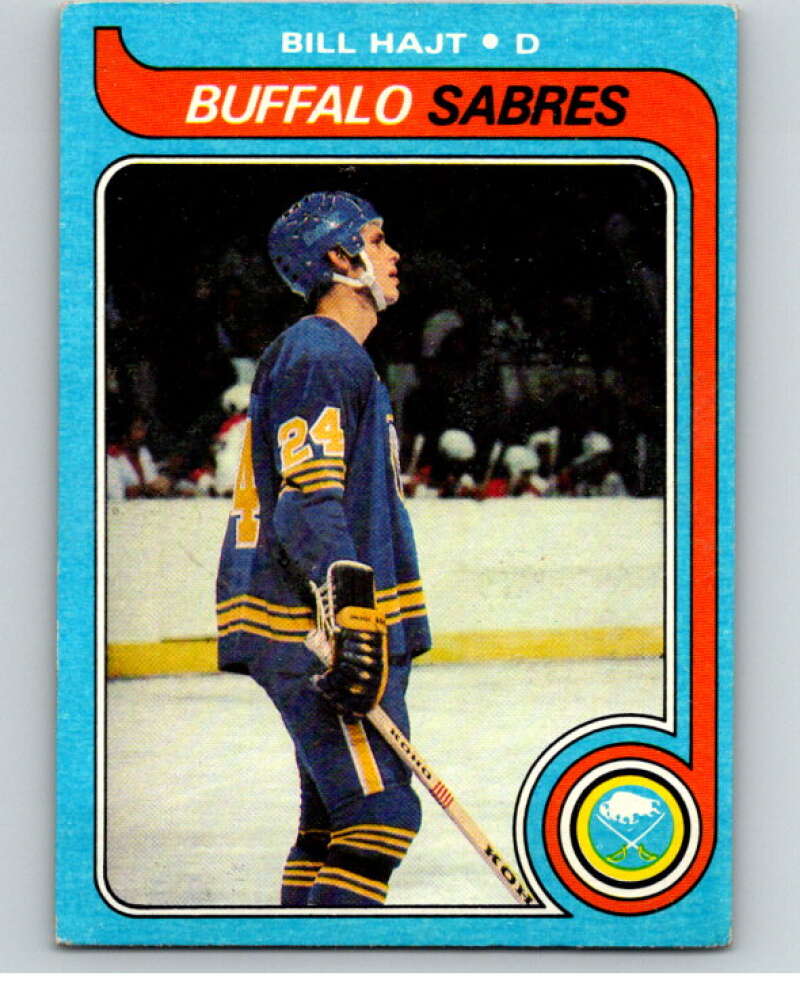 1979-80 Topps #221 Bill Hajt  Buffalo Sabres  V81901 Image 1