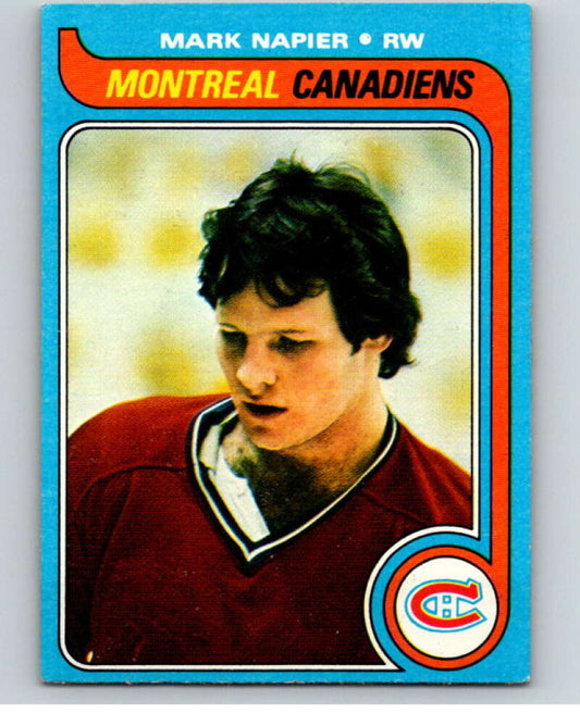 1979-80 Topps #222 Mark Napier  Montreal Canadiens  V81903 Image 1