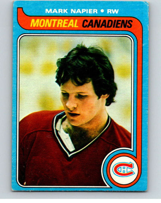 1979-80 Topps #222 Mark Napier  Montreal Canadiens  V81904 Image 1