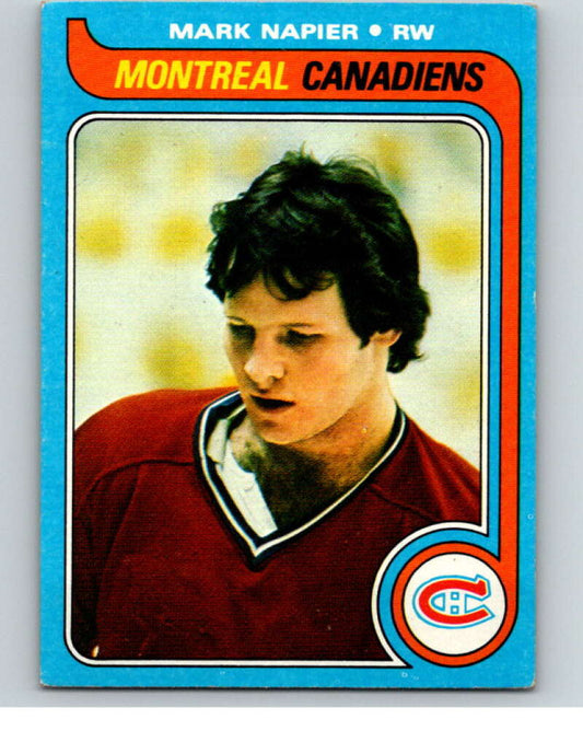 1979-80 Topps #222 Mark Napier  Montreal Canadiens  V81905 Image 1