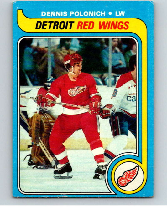1979-80 Topps #224 Dennis Polonich  Detroit Red Wings  V81910 Image 1