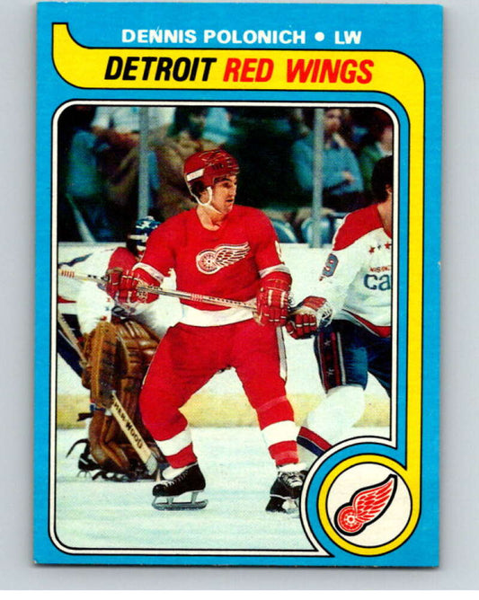 1979-80 Topps #224 Dennis Polonich  Detroit Red Wings  V81911 Image 1