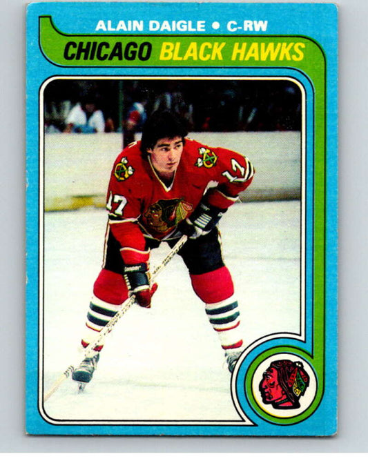 1979-80 Topps #227 Alain Daigle  Chicago Blackhawks  V81919 Image 1