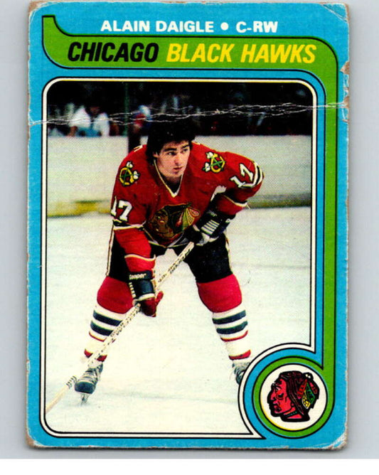 1979-80 Topps #227 Alain Daigle  Chicago Blackhawks  V81920 Image 1