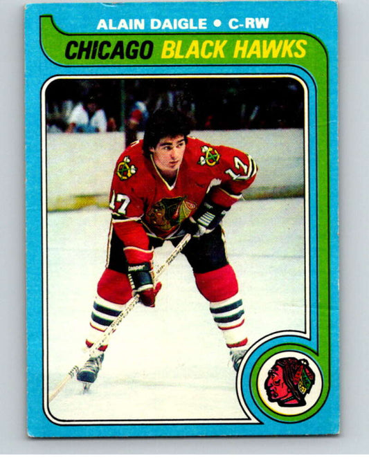 1979-80 Topps #227 Alain Daigle  Chicago Blackhawks  V81921 Image 1