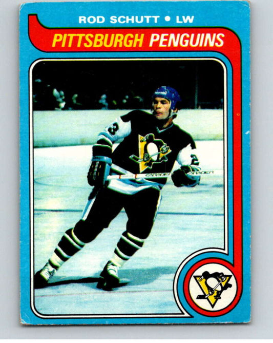 1979-80 Topps #234 Rod Schutt  RC Rookie Pittsburgh Penguins  V81938 Image 1