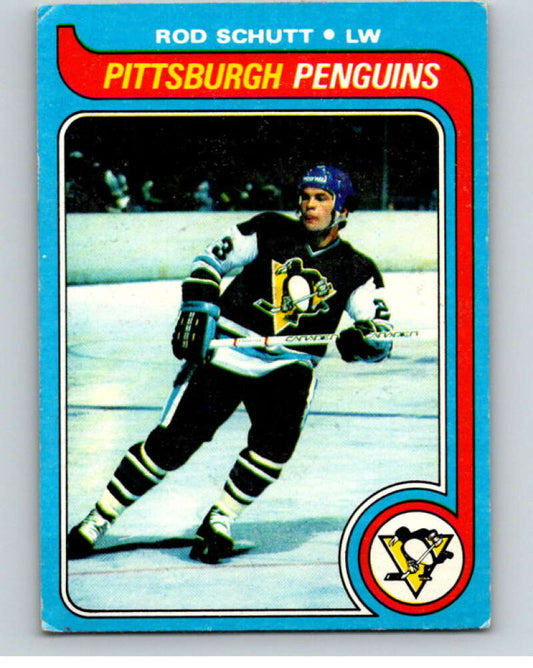 1979-80 Topps #234 Rod Schutt  RC Rookie Pittsburgh Penguins  V81939 Image 1