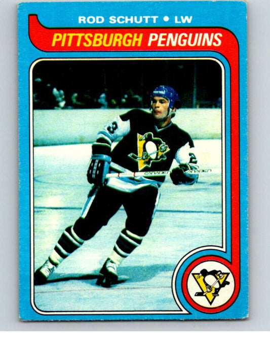 1979-80 Topps #234 Rod Schutt  RC Rookie Pittsburgh Penguins  V81941 Image 1