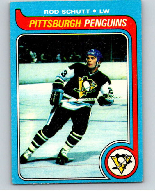1979-80 Topps #234 Rod Schutt  RC Rookie Pittsburgh Penguins  V81942 Image 1