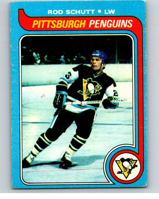 1979-80 Topps #234 Rod Schutt  RC Rookie Pittsburgh Penguins  V81943 Image 1