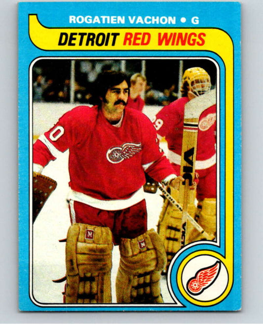 1979-80 Topps #235 Rogie Vachon  Detroit Red Wings  V81945 Image 1
