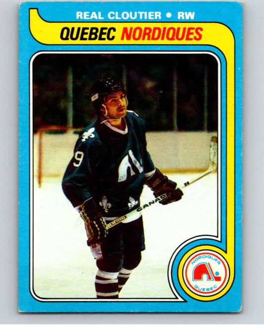 1979-80 Topps #239 Real Cloutier  Quebec Nordiques  V81955 Image 1