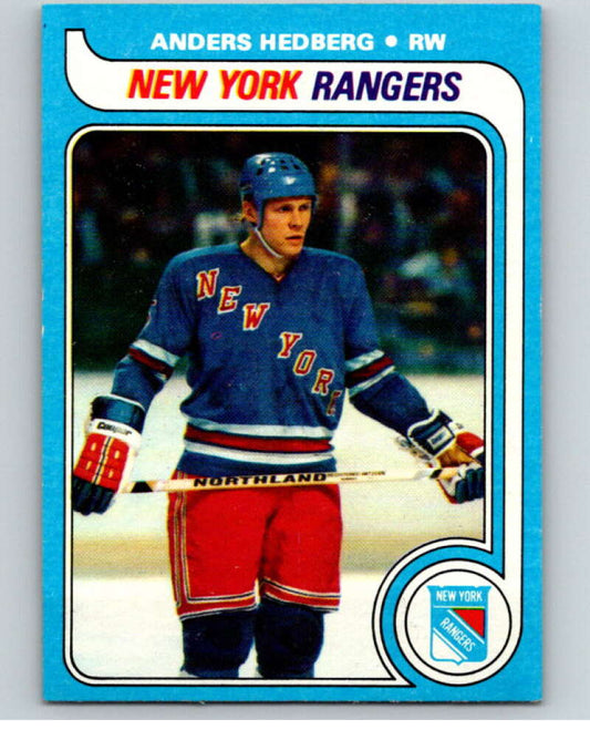 1979-80 Topps #240 Anders Hedberg  New York Rangers  V81958 Image 1