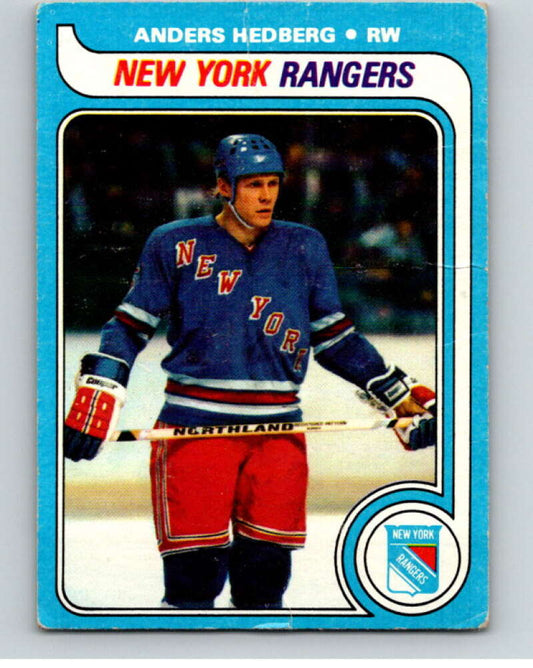 1979-80 Topps #240 Anders Hedberg  New York Rangers  V81959 Image 1