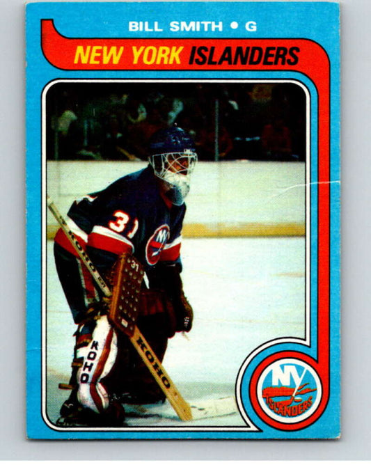 1979-80 Topps #242 Billy Smith  New York Islanders  V81962 Image 1
