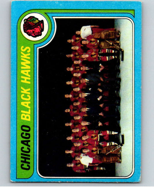 1979-80 Topps #247 Blackhawks TC  Chicago Blackhawks  V81974 Image 1