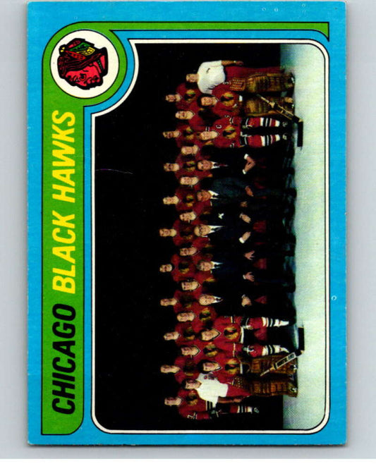 1979-80 Topps #247 Blackhawks TC  Chicago Blackhawks  V81975 Image 1