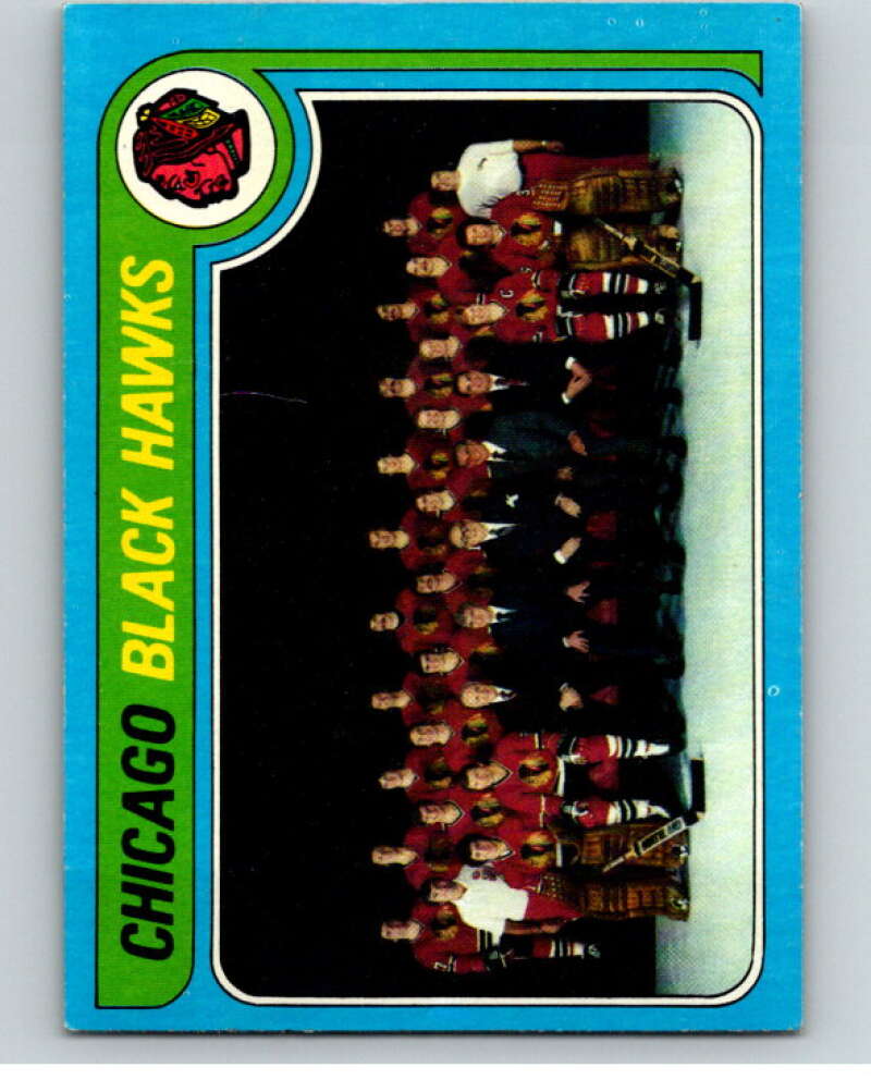 1979-80 Topps #247 Blackhawks TC  Chicago Blackhawks  V81975 Image 1