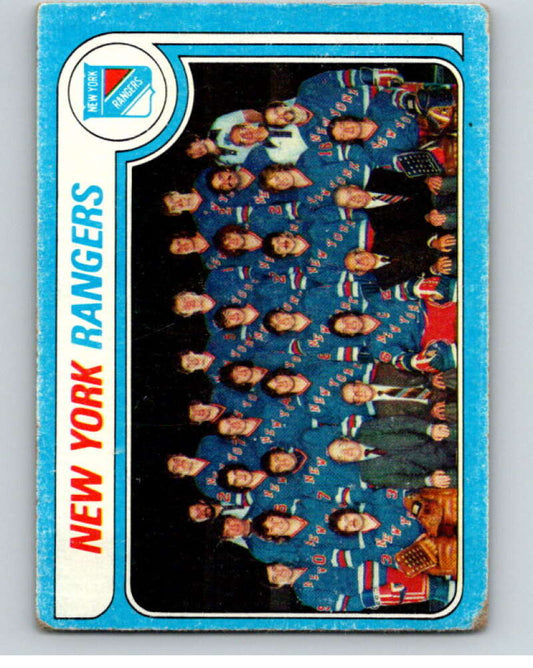1979-80 Topps #254 Rangers TC  New York Rangers  V81994 Image 1
