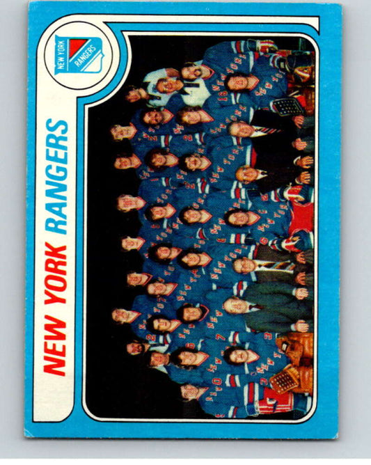 1979-80 Topps #254 Rangers TC  New York Rangers  V81996 Image 1