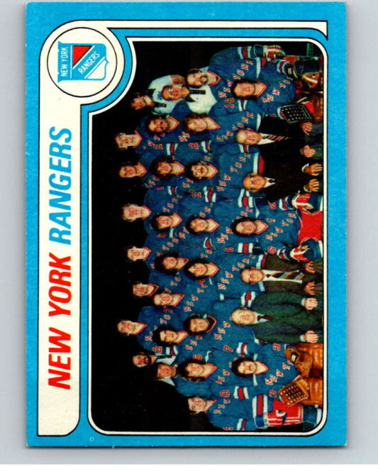 1979-80 Topps #254 Rangers TC  New York Rangers  V81997 Image 1