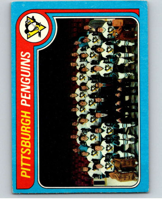 1979-80 Topps #256 Penguins TC  Pittsburgh Penguins  V82003 Image 1