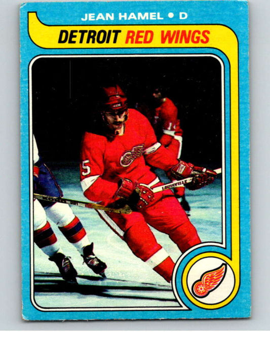 1979-80 Topps #262 Jean Hamel  Detroit Red Wings  V82019 Image 1