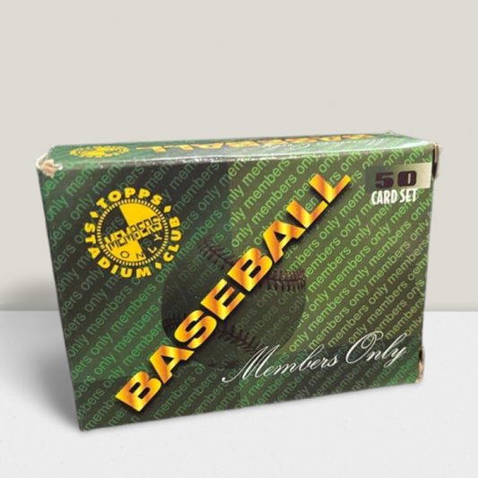 1995 Topps Stadium Club Members Only Baseball Complete Boxed Set 1-50 Image 1