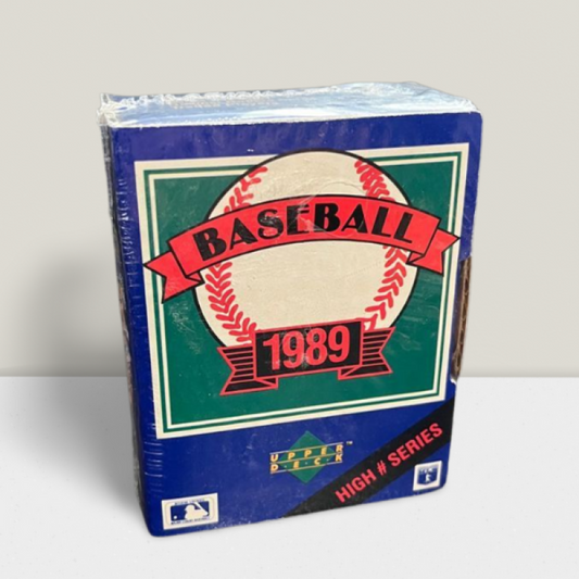 1989 Upper Deck High Series Baseball Complete Boxed Card Set 701-800 Image 1