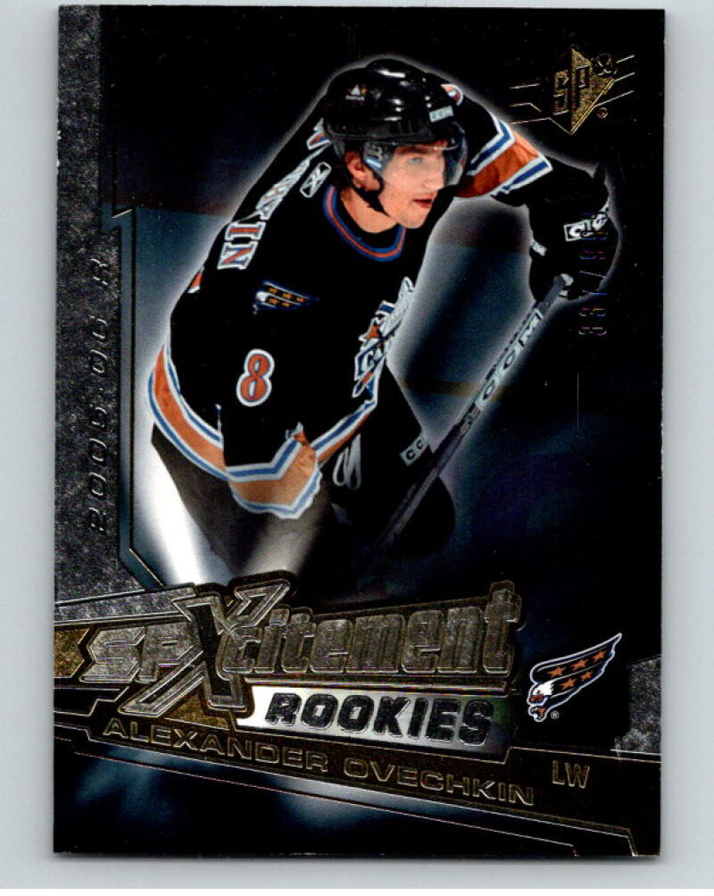 2005-06 SPx Xcitement Rookies #XRAO Alexander Ovechkin 337/999 Rookie RC Image 1