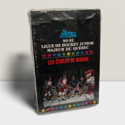 1990-91 LHMQ Tomorrows Stars Today Hobby Sealed Box - 36 Packs Image 1