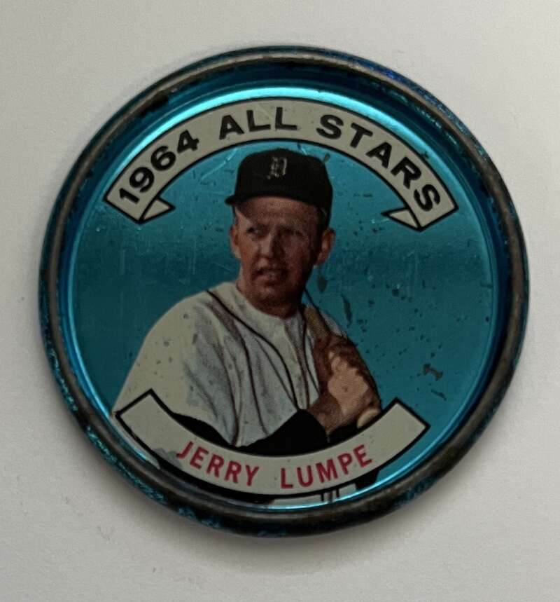 1964 Topps Coins Baseball #124 Jerry Lumpe AS  Detroit Tigers  V82031 Image 1