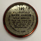 1964 Topps Coins Baseball #149 Hank Aaron AS  Milwaukee Braves  V82042 Image 2