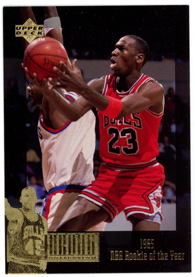 1995-96 Collector's Choice Jordan Collection #JC1 Michael Jordan Jumbo Card Image 1