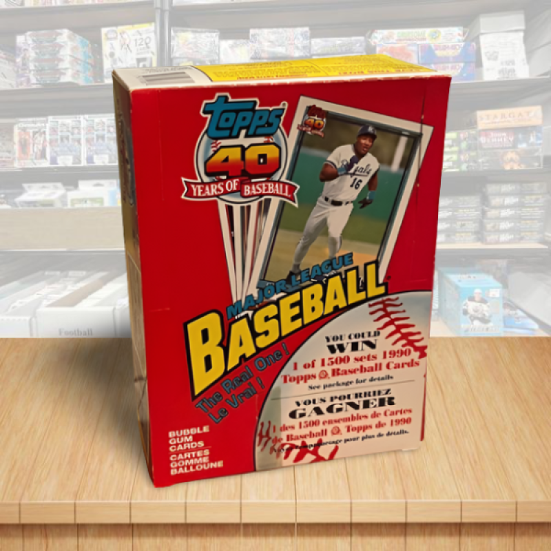 1991 OPC O-Pee-Chee Baseball Hobby Wax Box - Case Fresh - Tape Intact Image 1