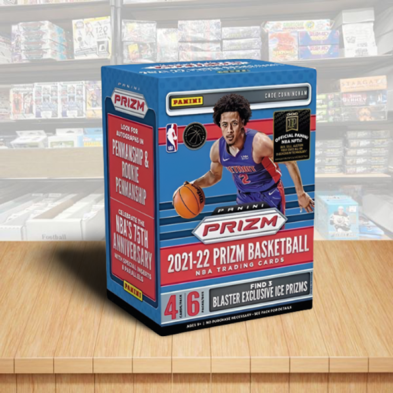 2021-22 Panini Prizm Basketball NBA Blaster Box - Bonus 3 Exclusives! Image 1