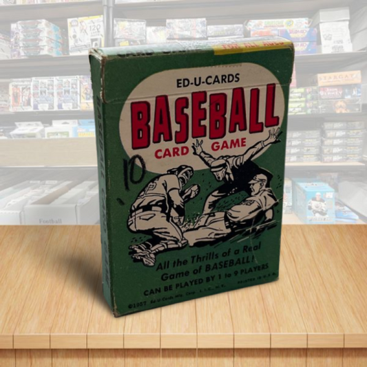 1957 Ed-U-Cards Baseball Vintage Card Game Boxed Complete Set  Image 1