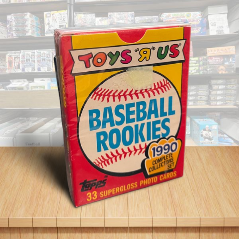 1990 Topps Toys R Us Baseball Rookies Boxed Card Complete Set - Griffey Jr. Rookie Image 1