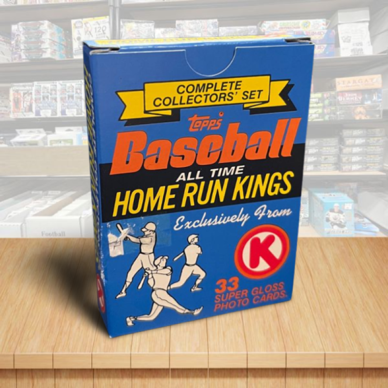 1985 Topps Circle K Home Run Kings Collectors Boxed Card Complete Set  Image 1