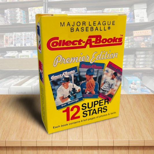 1990 Collect-A-Books Series 2 Baseball Complete Boxed Set - Hank Aaron Image 1