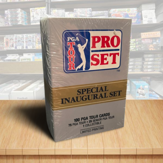 1990 PGA Golf Tour Pro Set Special Inaugural Hobby Sealed Set - 100 Cards Image 1